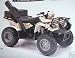 Suzuki Vinson Auto 500 4x4 Sand 1:12 Scale Diecast ATV By Newray