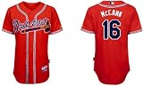 Brian McCann Jerseys: Atlanta Braves 16 Red Authentic Cool Base Jersey (XL/52)