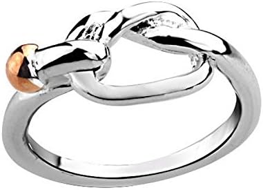 Nachonia Jewelry Jewelry Twisty Buckle Silver Ring Wedding Ring Engagement Betrothal Ring R044