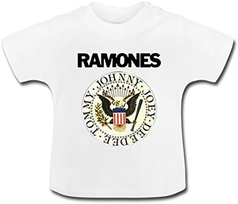 Fundeardk Baby Ramones Presidential Seal Casual design Classic T-Shirt White 24M