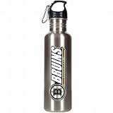 Boston Bruins 26oz Stainless Steel Water Bottle (Silver)