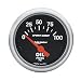 Auto Meter 3327 Sport-Compact Short Sweep Electric Oil Pressure Gauge