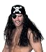 Pirate Bandana Wig and Costume Kit for Halloween