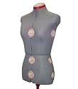 Singer(R) 150G Adjustable Grey Dressform - Small