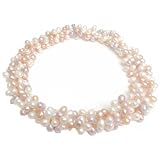 Multi-Colored Pearl Necklace