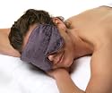 The Happy Company Herbal Collection Soothing Eye Mask, Lavender Relaxation, Purple