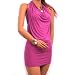 New Sexy Viscose Halter Mini Dress Tunic Top
