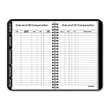 Mileage Log, 3-3/4 x 6-1/8, 806 Trips, 112-Page Book w/Tabbed Index