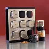 Spice Rack & Mini Spice Grinder Set