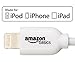 Amazon Basics Apple Certified Lightning to USB Cable - 6 Feet (1.8 Meters) - White