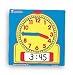 WRITE-ON/WIPE-OFF CLOCKS STUDENT 10/PK 4-1/2 SQUARE