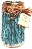 Gift Jar: Blueberry Old Fashion Candy Sticks