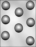 CK Products 1-3/4-Inch by 3/4-Inch Truffle Chocolate Mold