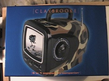 ClayBrooke 5 in 1 Compact TV Companion