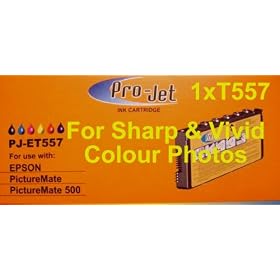 1 x T0557 : T557 T5570 Compatible InK Cartridges for Epson PictureMate and Picturemate 500 Printers
