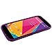 Cbus Wireless Matte Finish TPU Rubber Gel Case / Cover for BLU LIFE PLAY 2 - Semi Transparent Purple