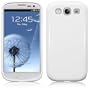 Funda Goma Gel Blanca Samsung Galaxy S3 S 3 SIII i9300 color Blanco Liso y Transl�cido