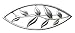 Jewelry : Sterling Silver Hana Design Pin by Zina