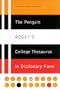 The Penguin Roget's College Thesaurus in Dictionary Form (Reference)