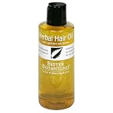 Better Botanicals Herbal Hair Oil, Deep Conditioning Scalp Treatment, 4-Ounce Bottles (Pack of 2)