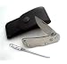 Joseph Rodgers lock knife with drop point blade, leather sheath and mini sharpener - Sheffield made