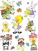 WINDOW CLING SUZYS ZOO SPRING 12X17
