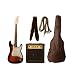 Search : 39 Inch Sunburst Electric Guitar Beginner Kit with 10 Watt Amp