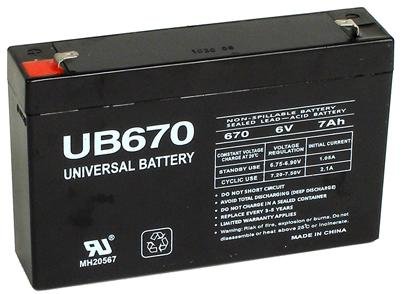 6v 7000 mAh UPS Battery for APC RBC34