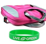 Acer Aspire One AOD150-1669 10.1-Inch Netbook Carrying Bag Case - Magenta / Grey