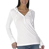 Converse® One Star® Hooded Henley - True White