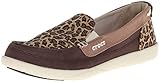 crocs Women's 16214 Flat,Espresso/Gold,8 M US