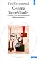 Contre la m�thode