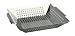Charcoal Companion Platinum 12-inch by 12-inch Square Grilling Wok
