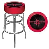 Houston Rockets NBA Padded Swivel Bar Stool