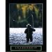 (22x28) Leadership Fly Fisherman Motivational Poster Print