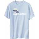 T-Shirt Mens Light Blue " Real guys love doing Baguazhang " Sports