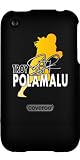 Coveroo Troy Polamalu Silhouette on Premium Coveroo iPhone Case 3G/3GS - Black