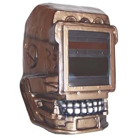 Hoodlum Gold Android Welding Helmet, Model# HM100GA-AV