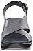 Dansko Women's Jacinda Pewter Metallic Wedge Sandal