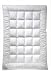Billerbeck 5104200003 Faserdecke S28 Uno, 155 / 220 cm weiß