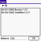 My Accounts downloadable Software