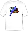 T-shirt with "mountain laurel", state, "american robin", "state bird", "state flower", Connecticut