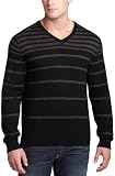 Claiborne by John Bartlett Mens Striped Argyle Sweater