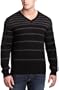 Claiborne by John Bartlett Men's Striped Argyle Sweater