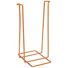 Bel-Art Scienceware 132360000 Bright Orange Poxygrid Safety Pouch Stand for Biohazard Sharp Objects, 5-1/8" Length x 4" Width x 8" Height x 10 mil Thick