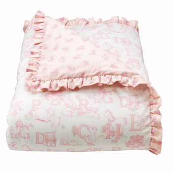 Amy Coe™ Alphabet Soup Soft Pink Duvet and Insert