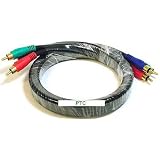 Buy 12ft Premium Gold Series Component Video (RGB) Cable by PTC