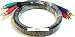 6ft Premium Gold Series Component Video (RGB) Cable