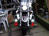 Yamaha Royal Star RoyalStar LED Driving Lights Fog Lamps Drivinglights Kit