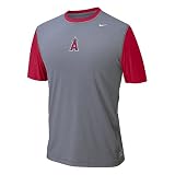 Los Angeles Angels of Anaheim Pro Core Loose Short Sleeve Crew by Nike